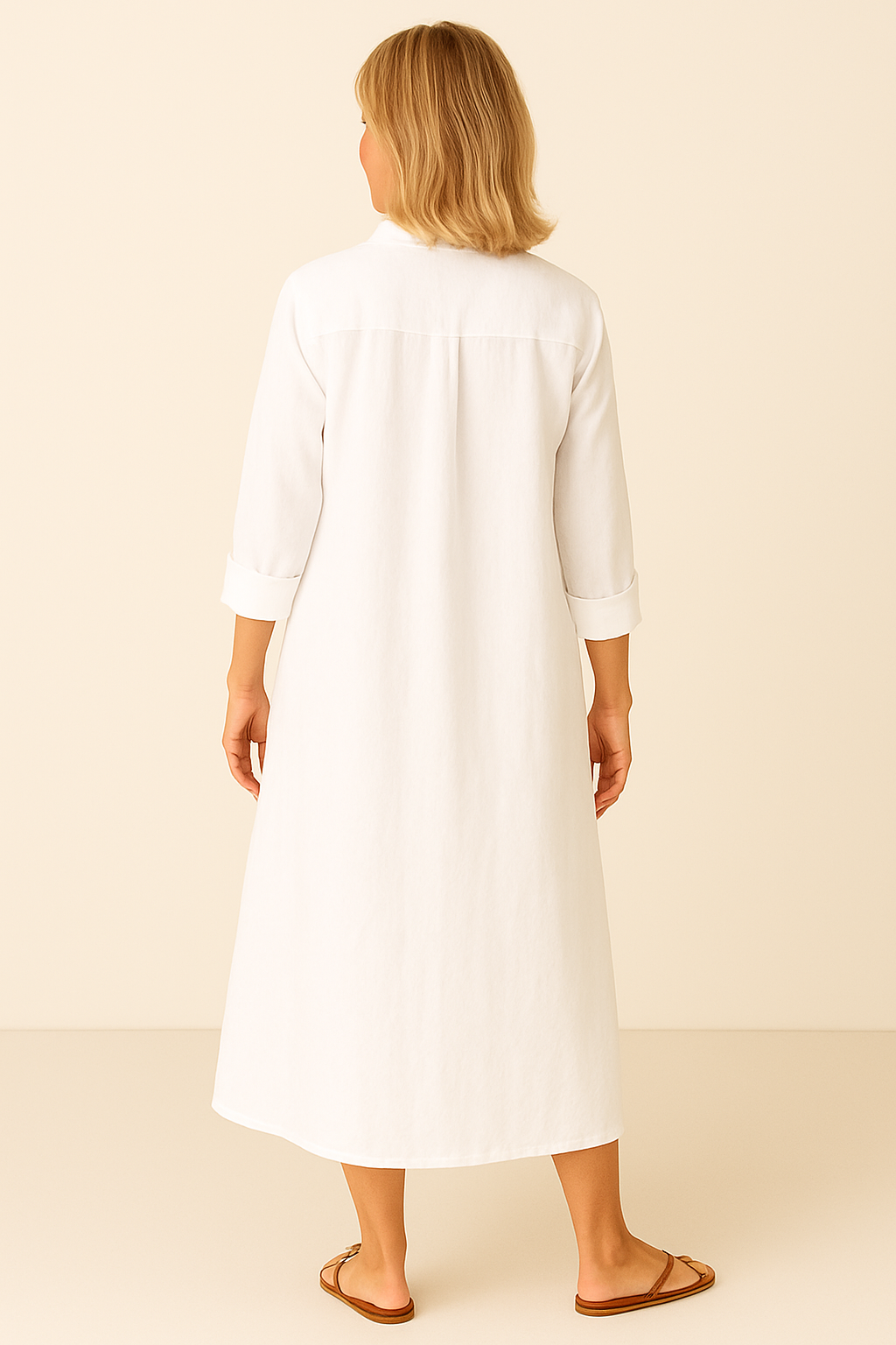 Annabel™ | Stribet Kjole