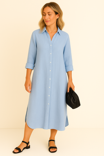 Annabel™ | Stribet Kjole