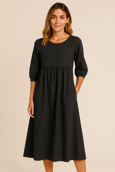 Lydia | Enfarvet kjole