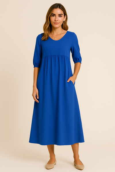 Lydia | Enfarvet kjole