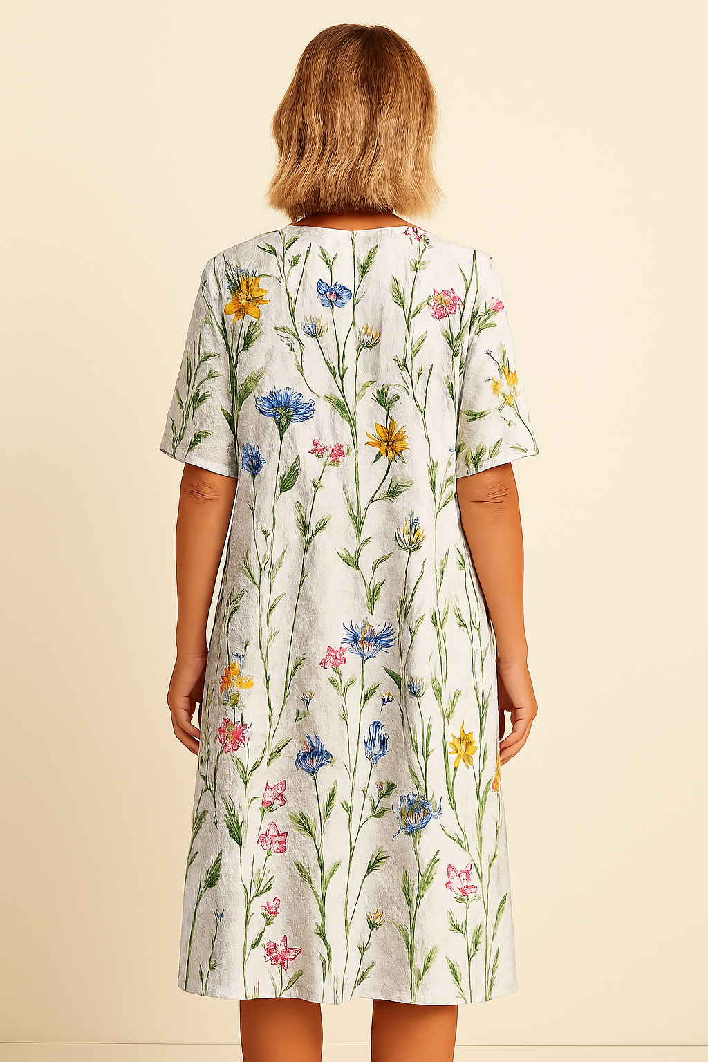 Nicka™ | Kjole med blomstermønster