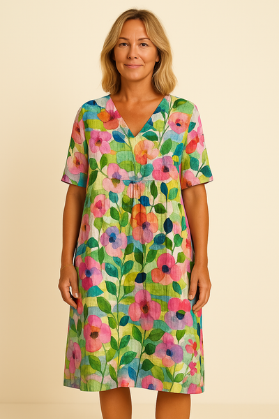 Nicka™ | Kjole med blomstermønster