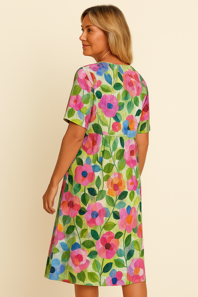 Nicka™ | Kjole med blomstermønster