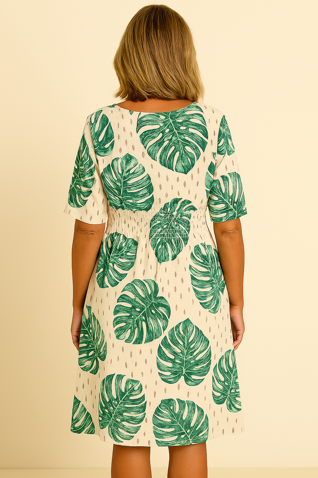 Sommersval | Monstera Kjole