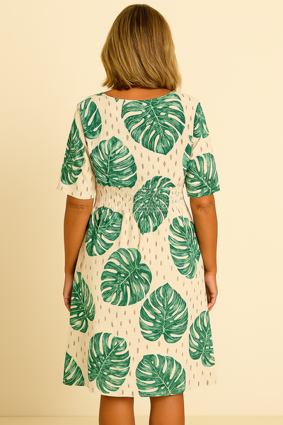 Sommersval | Monstera Kjole