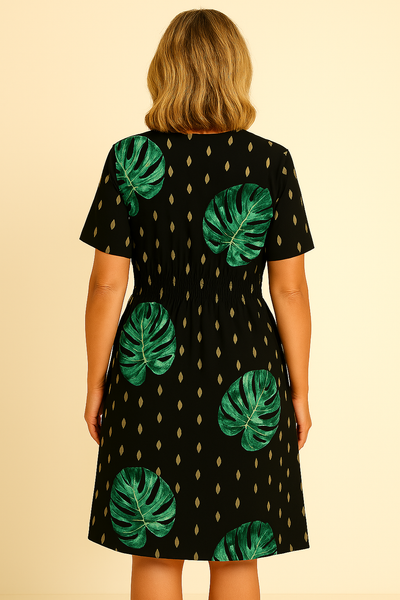 Sommersval | Monstera Kjole