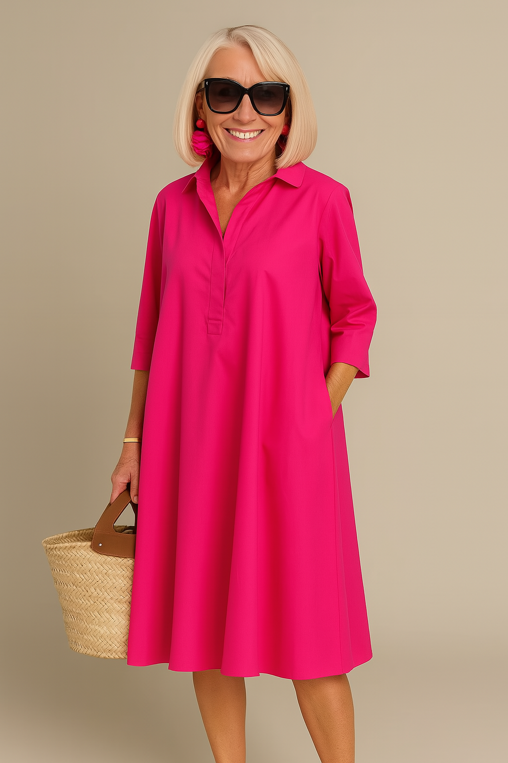 VERNAH | FLOWY SKJORTEKJOLE