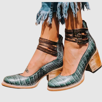 Benedetta™ | Læderstøvler med hæl