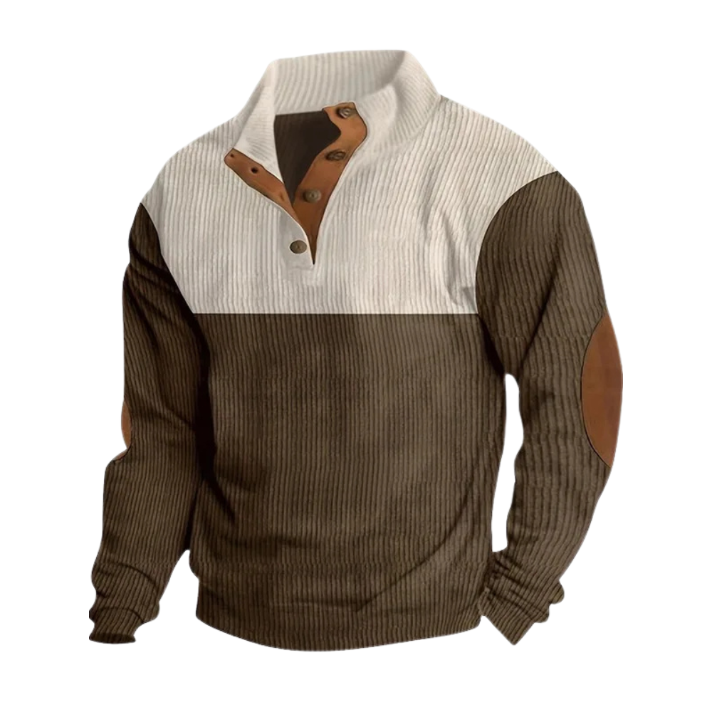 Jesper | Moderne Sweater med Knapper
