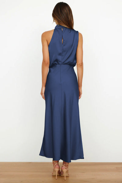 Lydia | Lang Halterneck Kjole