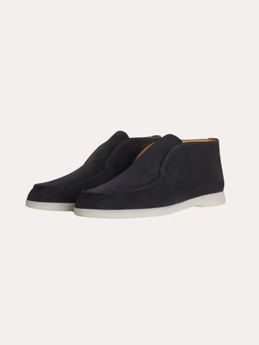 Suedes City Loafers – Navy Blå