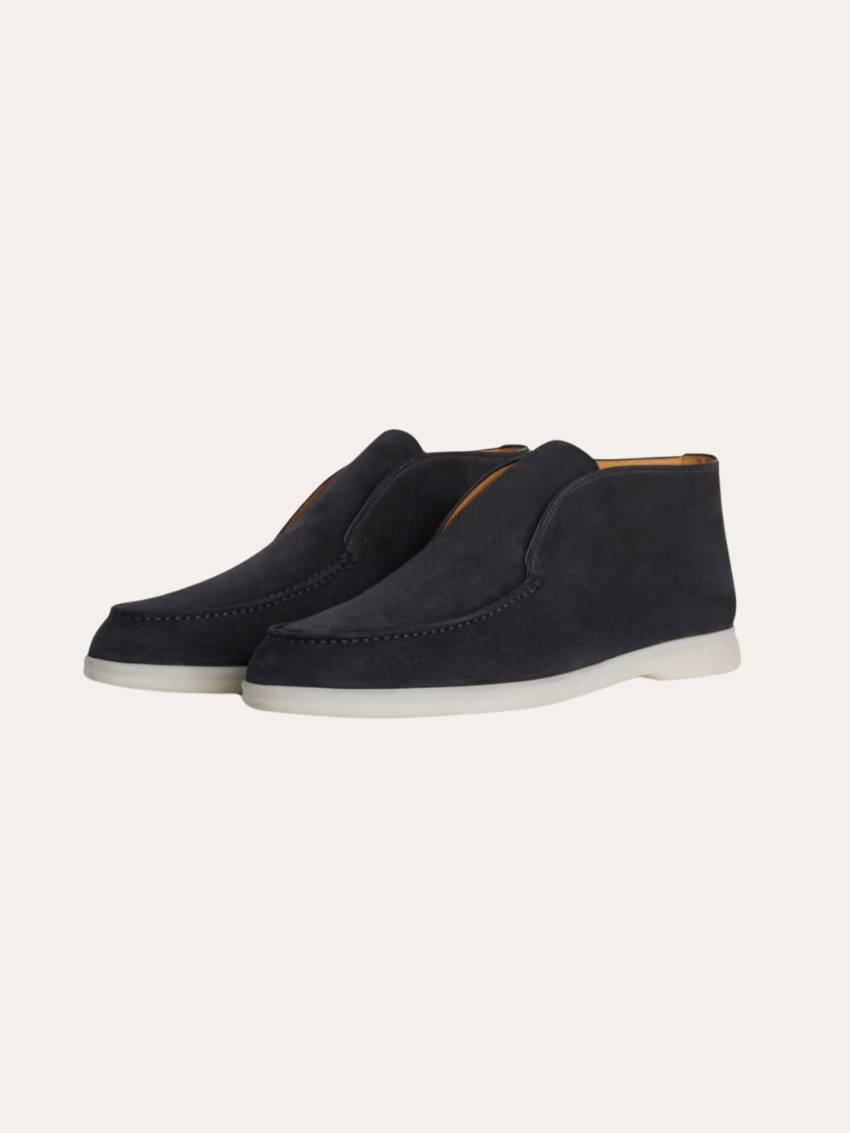 Suedes City Loafers – Navy Blå