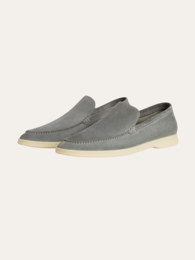 Forfinede Suede Loafers – Mørkegrå