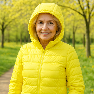 Metta Polstret Mellemlag - Gul