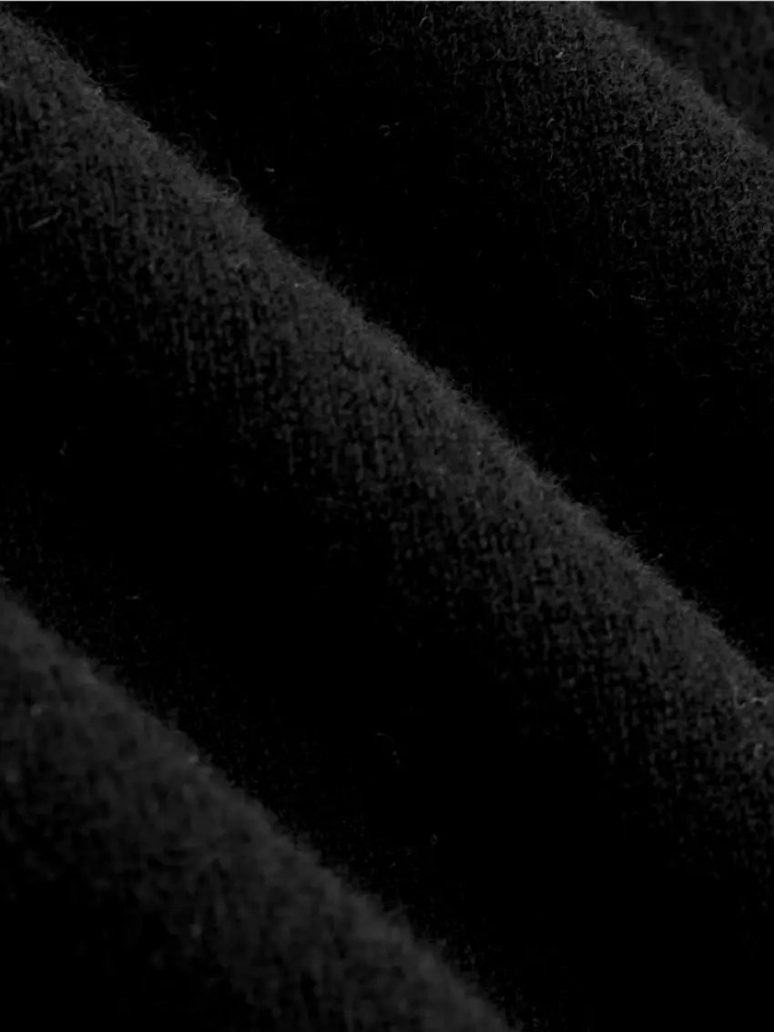 Cashwool T-shirt Sort