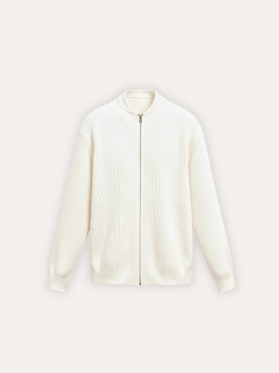 Strikket Vest Med Lynlås