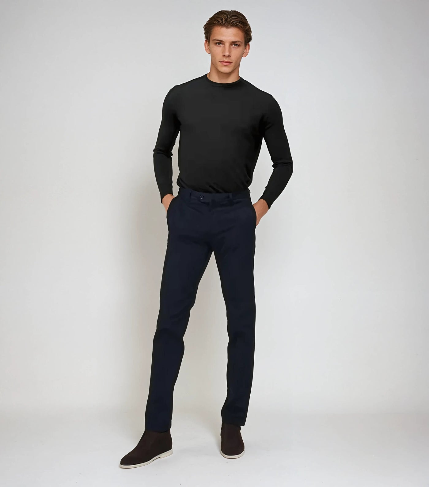 Suedes City Loafers - Dyb Brun
