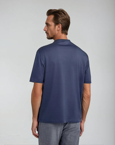 Signature Supima T-shirt – Intens Blå