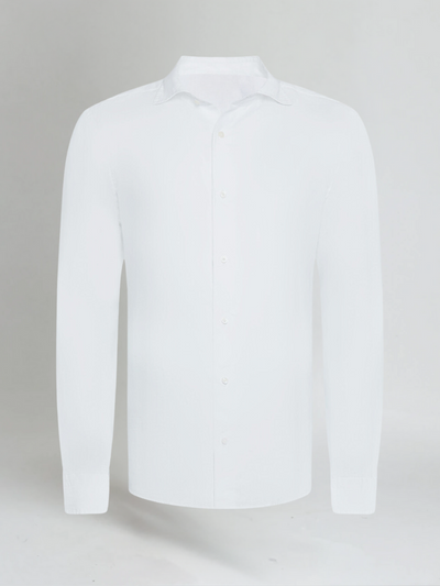 Essential Linned Skjorte - Hvid