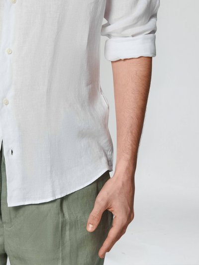 Essentiel Linned Skjorte - Hvid