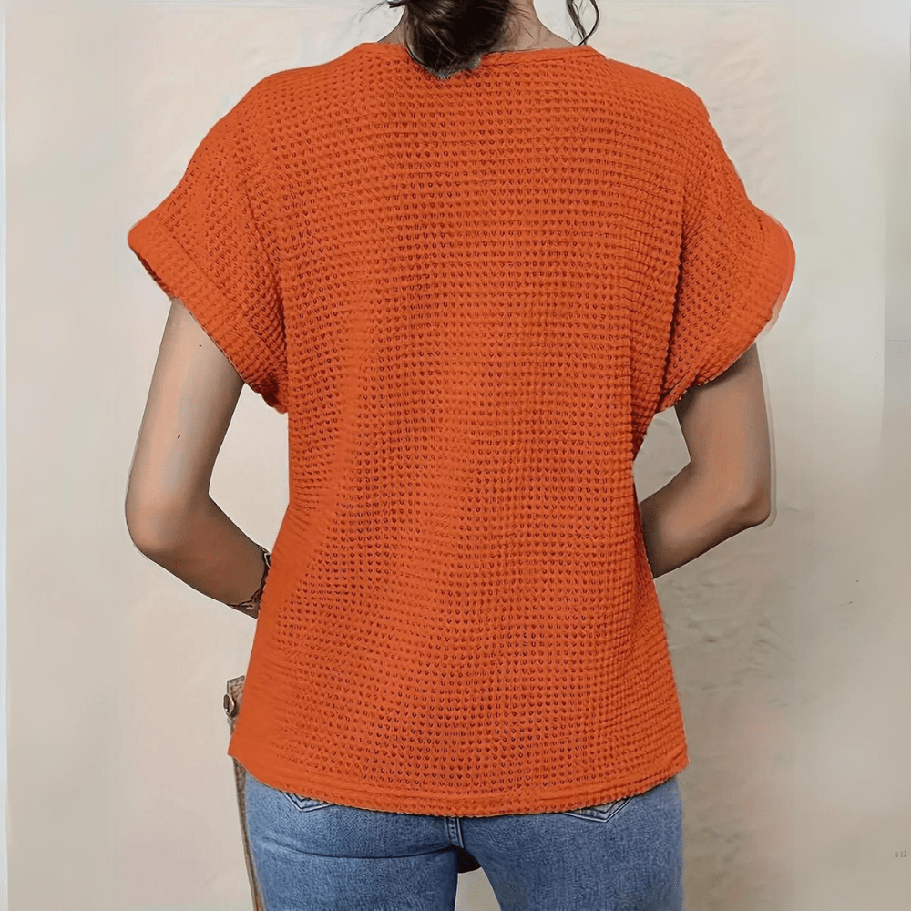 Karin™ – Elegant bluse i Ibiza-stil