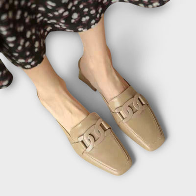 Monika™ | Elegante mokkasiner med hæl