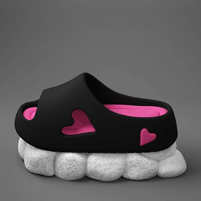 Hjerte Mig™ | Skybløde Flip Flops med Legende Hjerteform