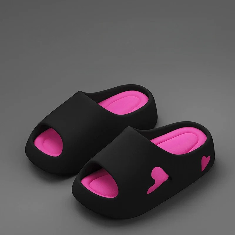 Hjerte Mig™ | Skybløde Flip Flops med Legende Hjerteform