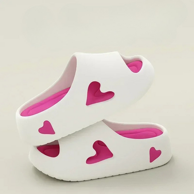 Hjerte Mig™ | Skybløde Flip Flops med Legende Hjerteform