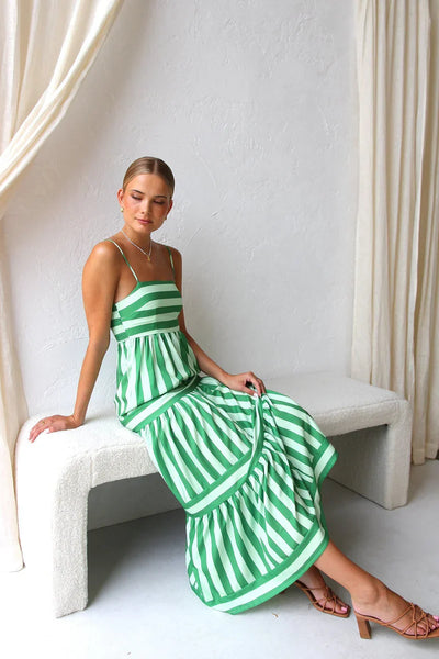 Doris™ - Stribet kjole