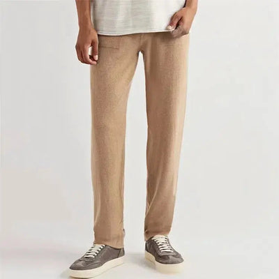 Håndlavede Cashmere Bukser – Sable Khaki