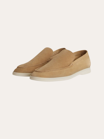 Forfinede Suede Loafers – Khaki Artisan