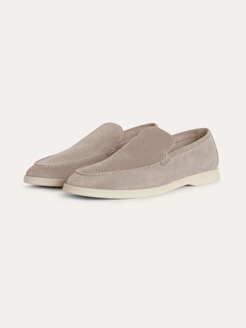 Forfinet Suede Loafers – Beige Sable