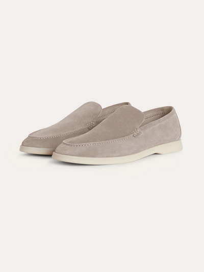 Forfinet Suede Loafers – Beige Sable