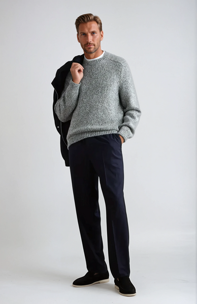 Forfinet Suede Loafers – Sort