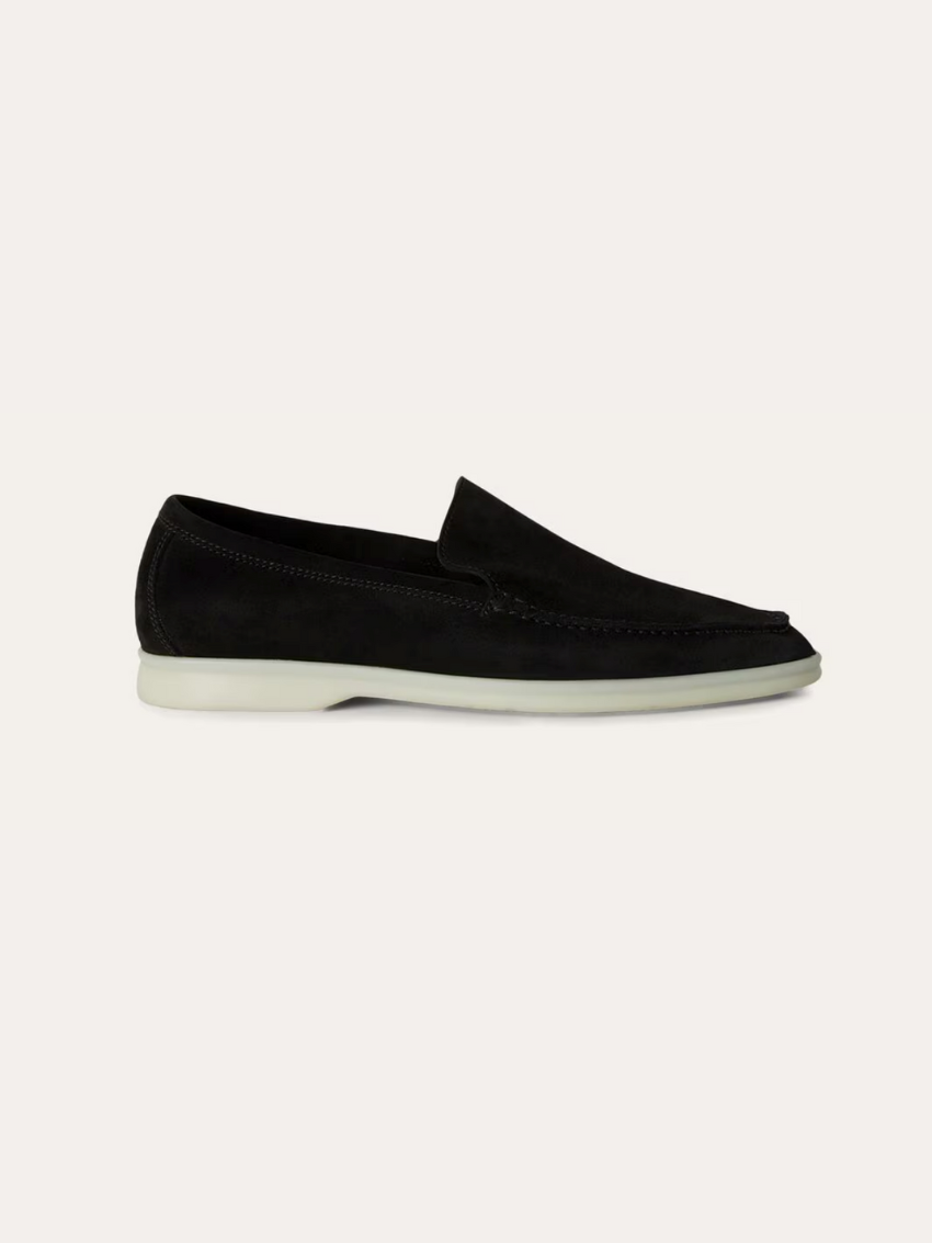 Forfinet Suede Loafers – Sort