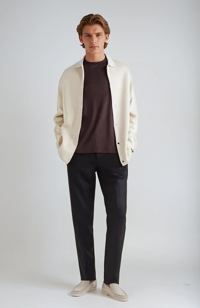 Fines Suede Loafers – Beige Sable