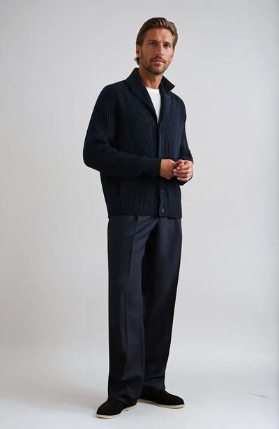 Suedes City Loafers – Navy Blå