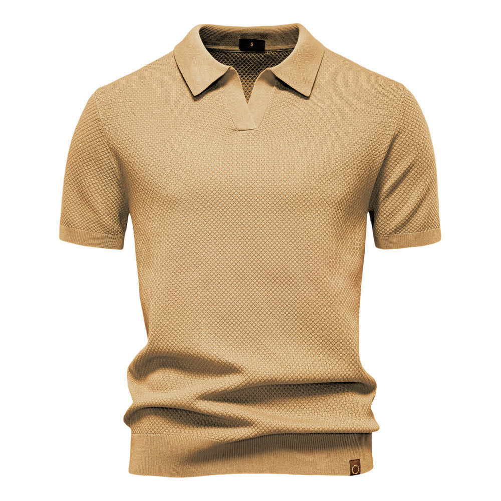 Ulrich – Struktureret Polo-Shirt