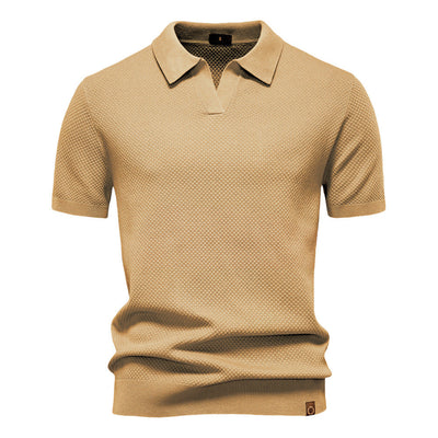 Ulrich – Struktureret Polo-Shirt