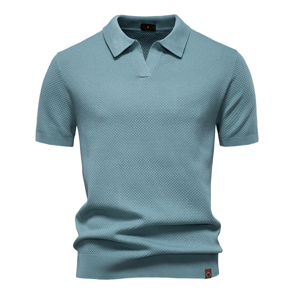 Ulrich – Struktureret Polo-Shirt