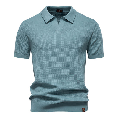 Ulrich – Struktureret Polo-Shirt