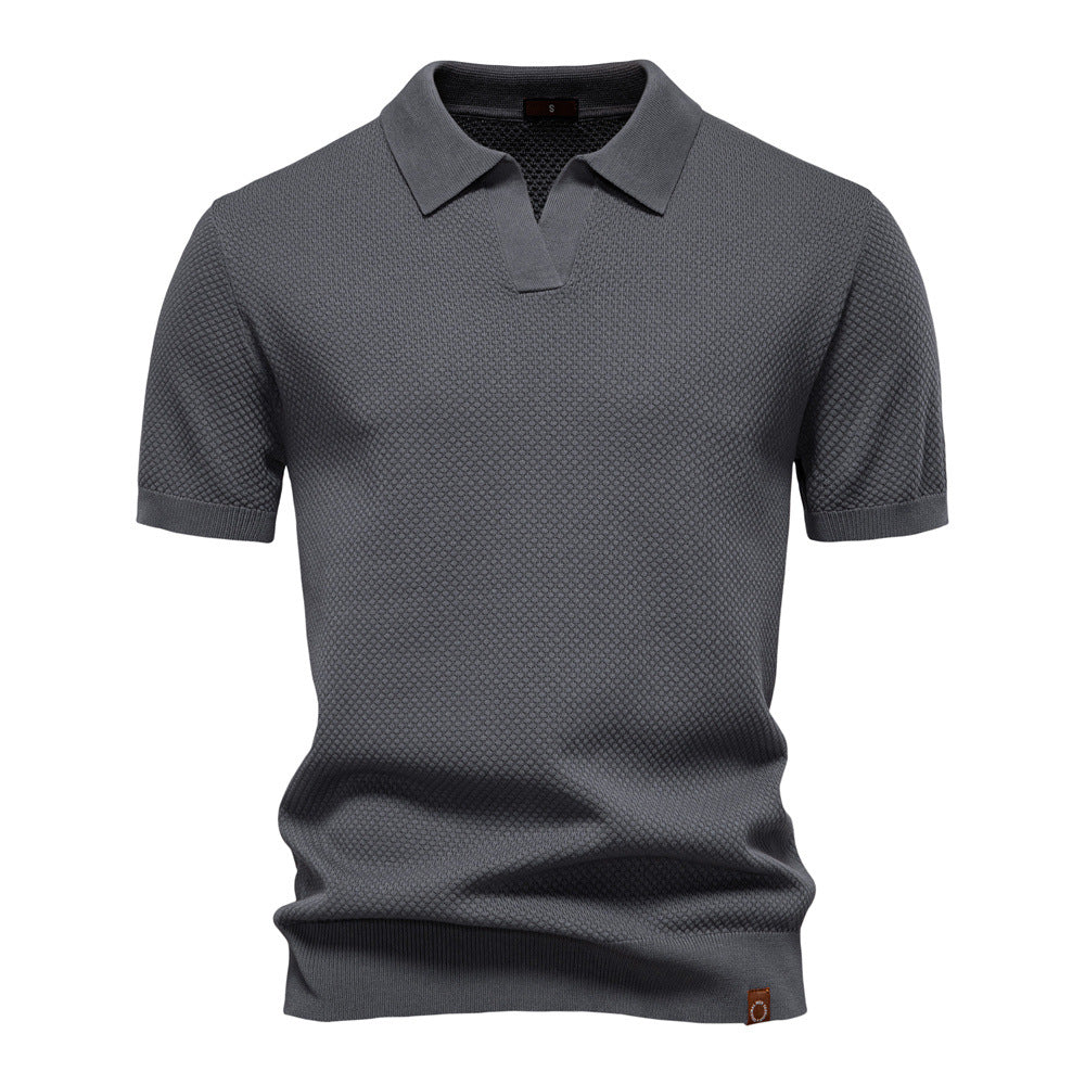 Ulrich – Struktureret Polo-Shirt