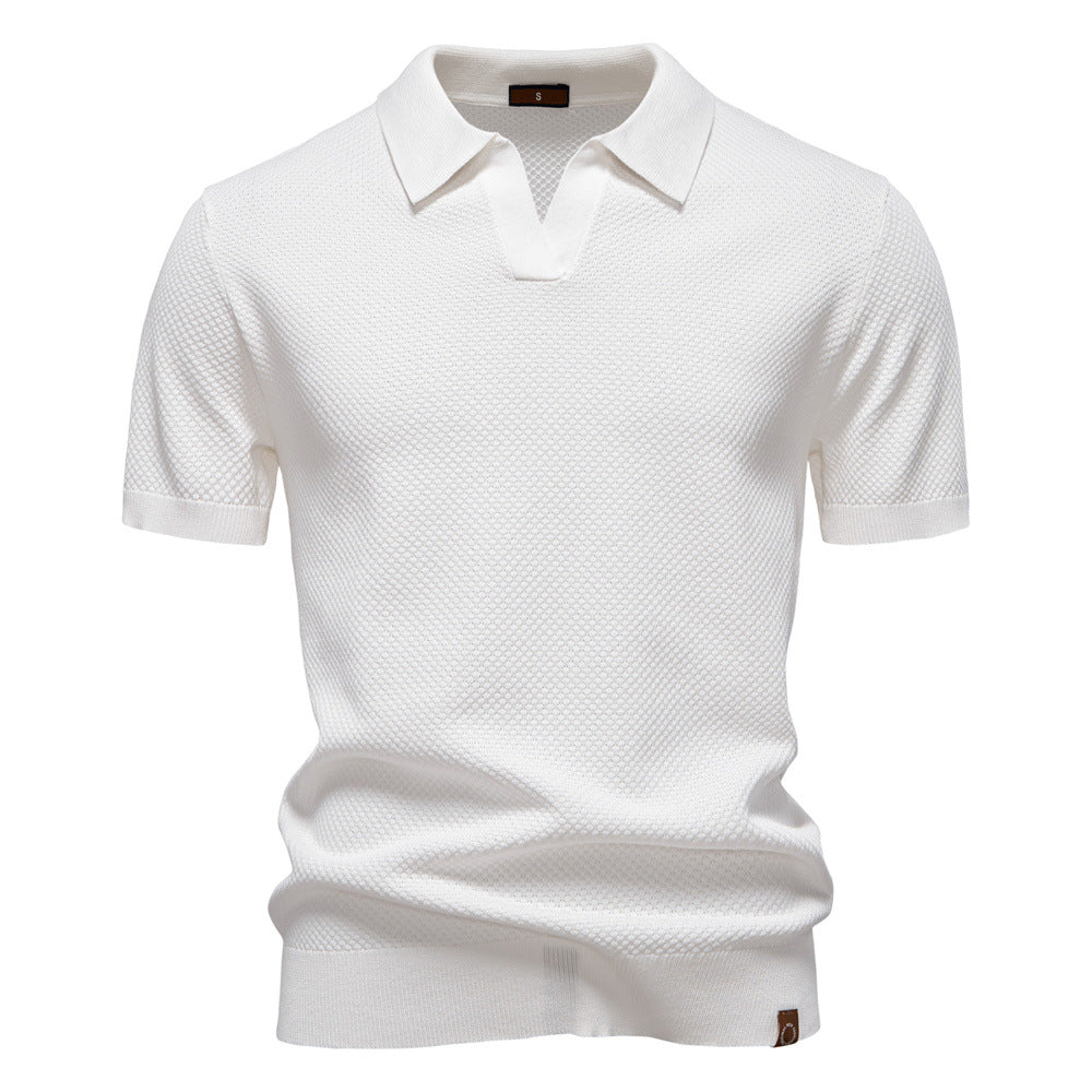 Ulrich – Struktureret Polo-Shirt