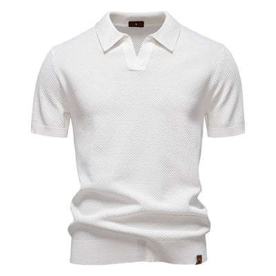 Ulrich – Struktureret Polo-Shirt