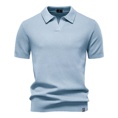 Ulrich – Struktureret Polo-Shirt