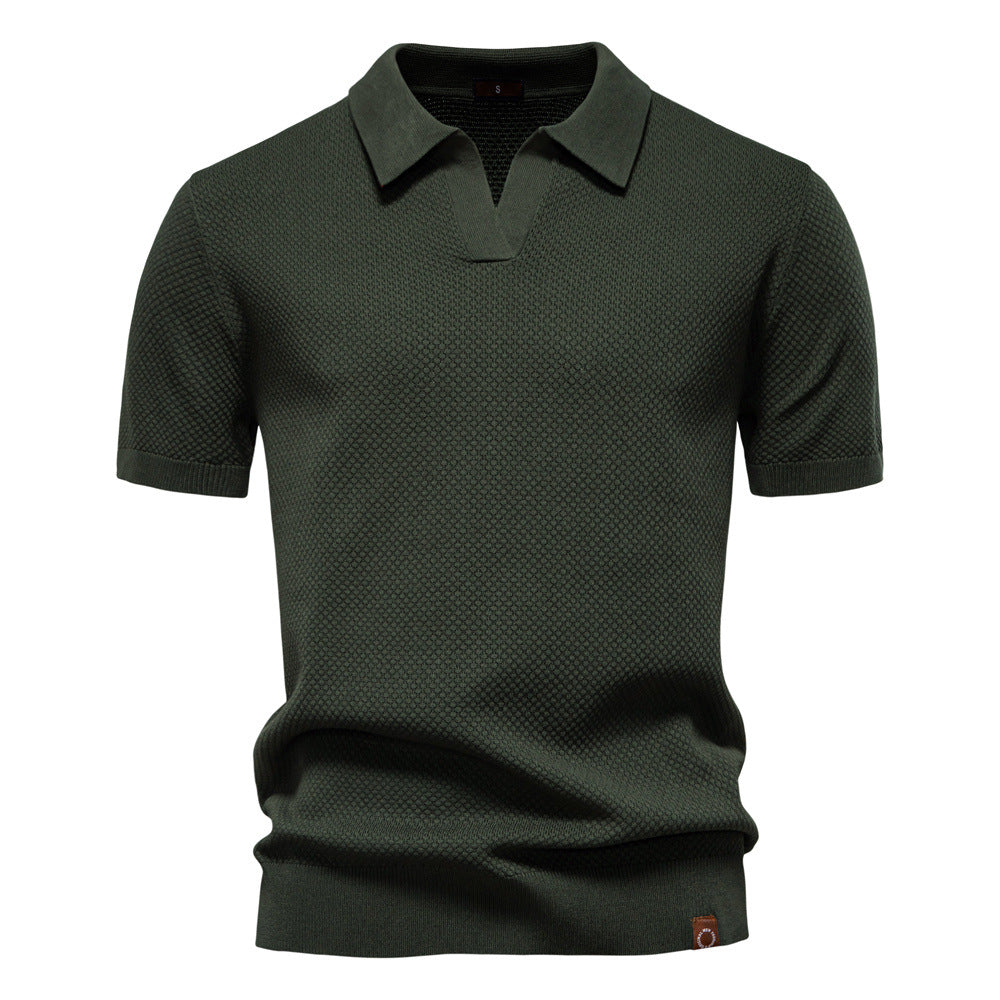 Ulrich – Struktureret Polo-Shirt