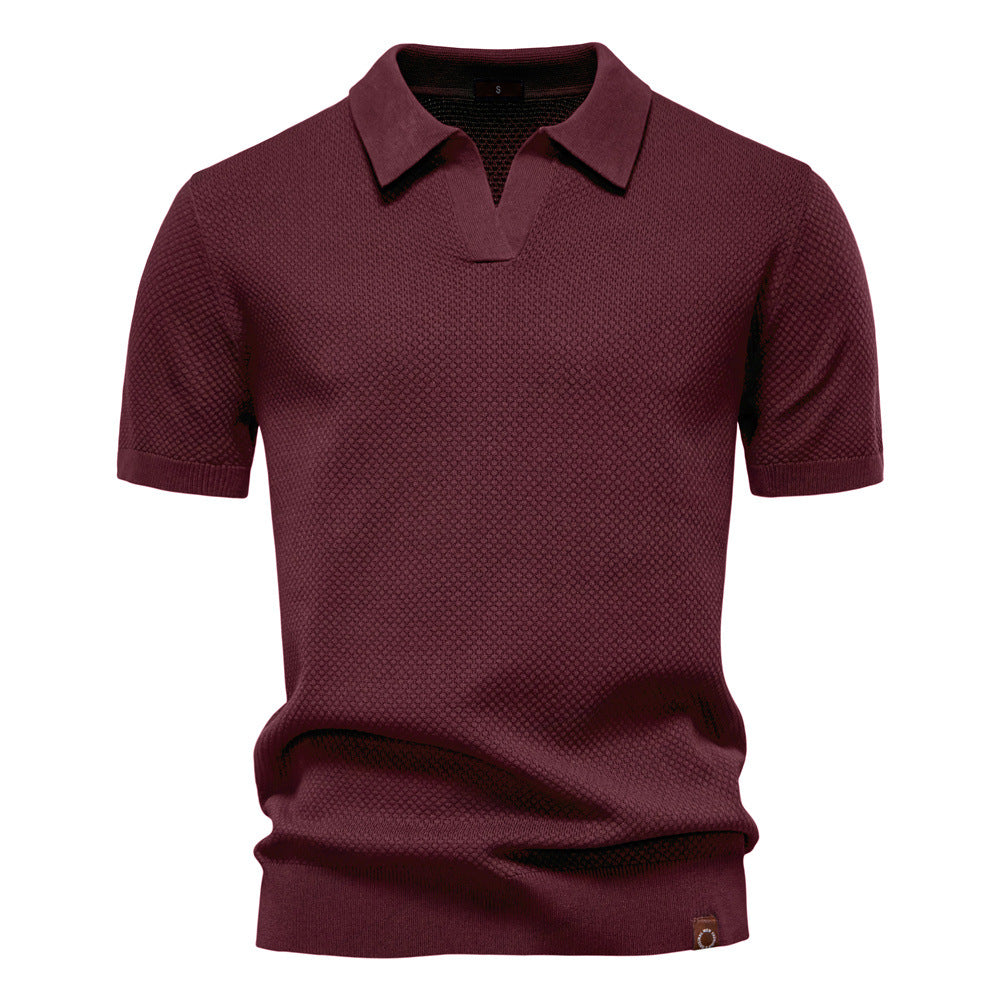 Ulrich – Struktureret Polo-Shirt