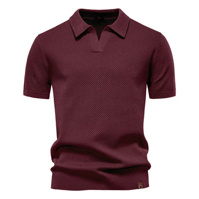 Ulrich – Struktureret Polo-Shirt