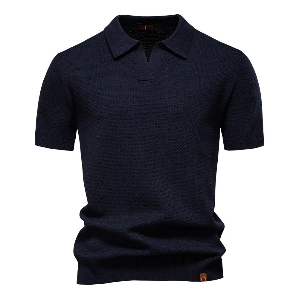 Ulrich – Struktureret Polo-Shirt
